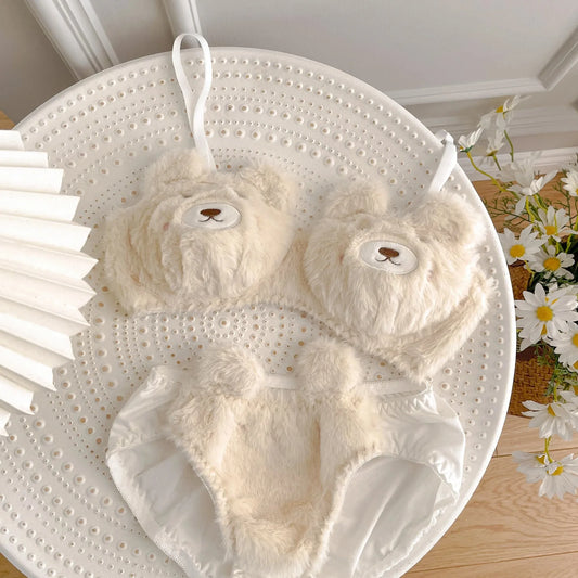 Student Soft Plush Lingerie