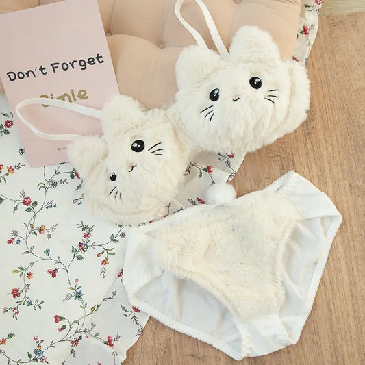 Women's Cute Fuzzy Lingerie