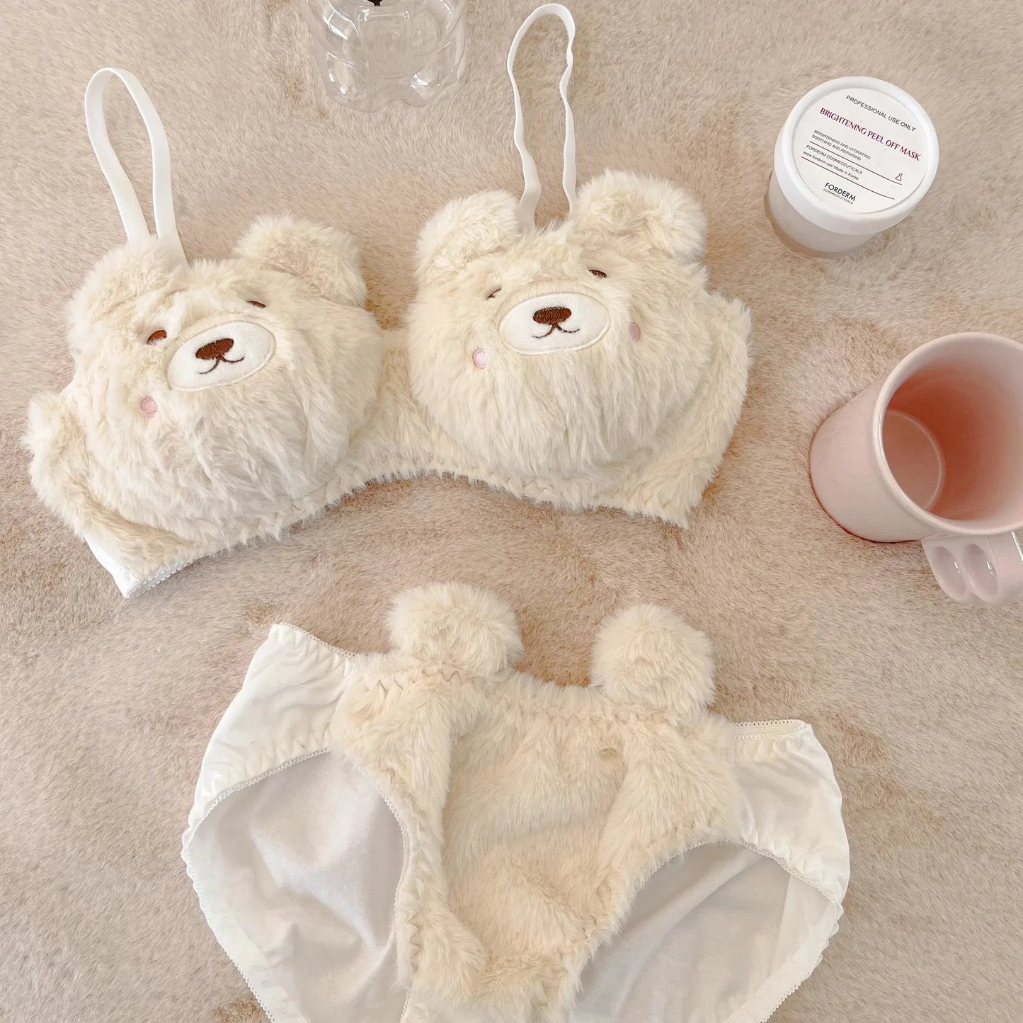 Student Soft Plush Lingerie