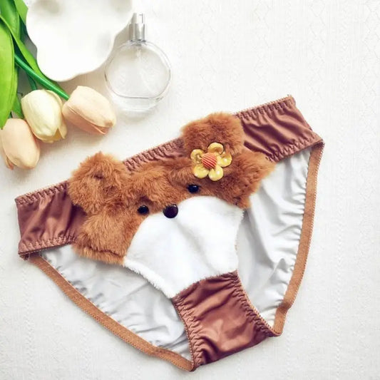 Soft Bear Bra & Panties for Girls