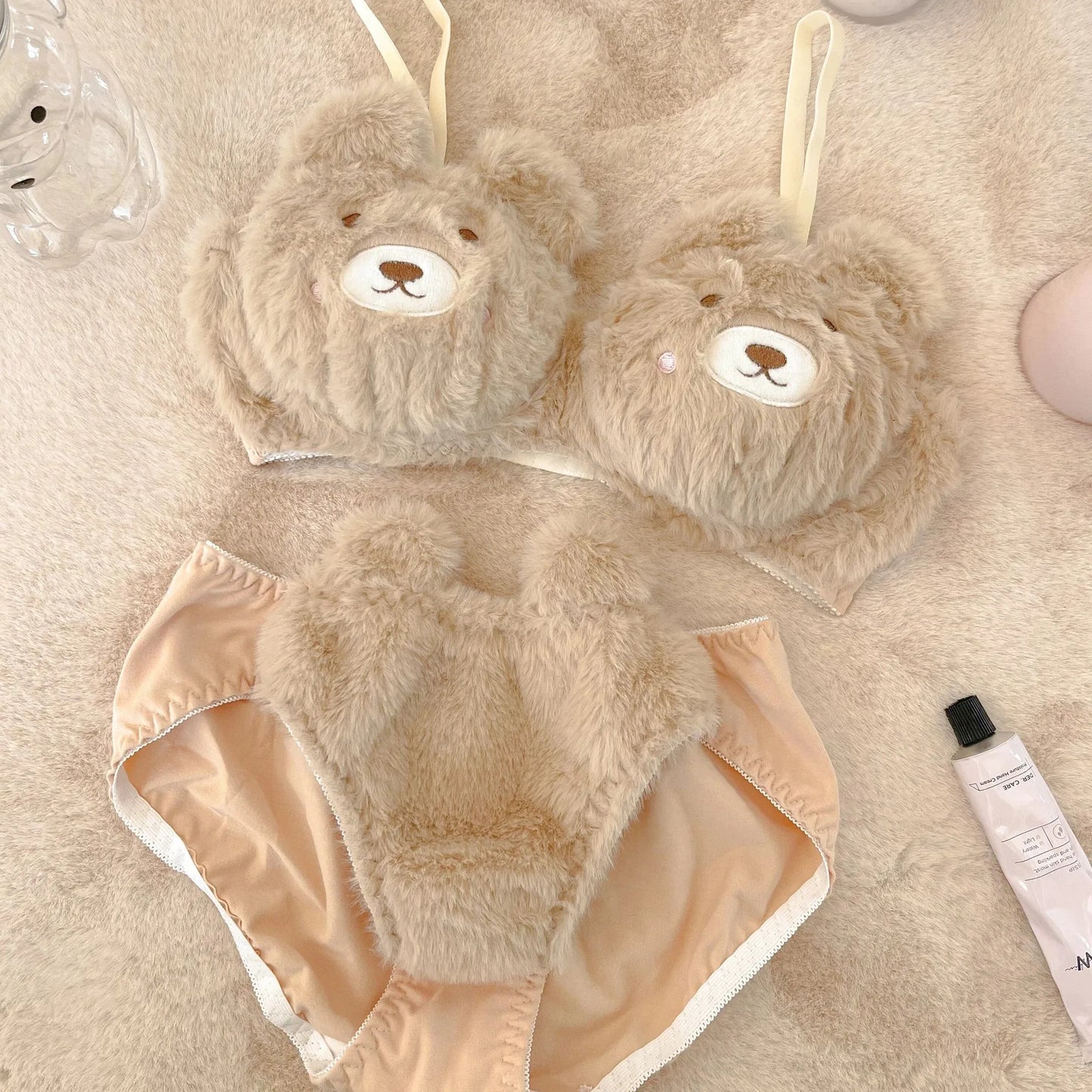 Student Soft Plush Lingerie